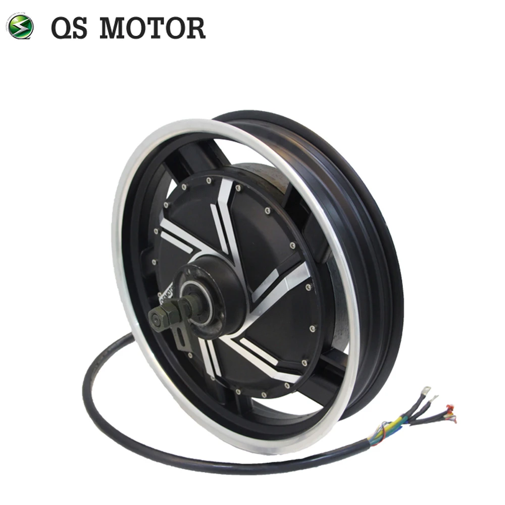 QSMOTOR 17 дюймов 6000 Вт 273 45H V2 бесщеточный DC Электрический скутер Мотор для мотоцикла