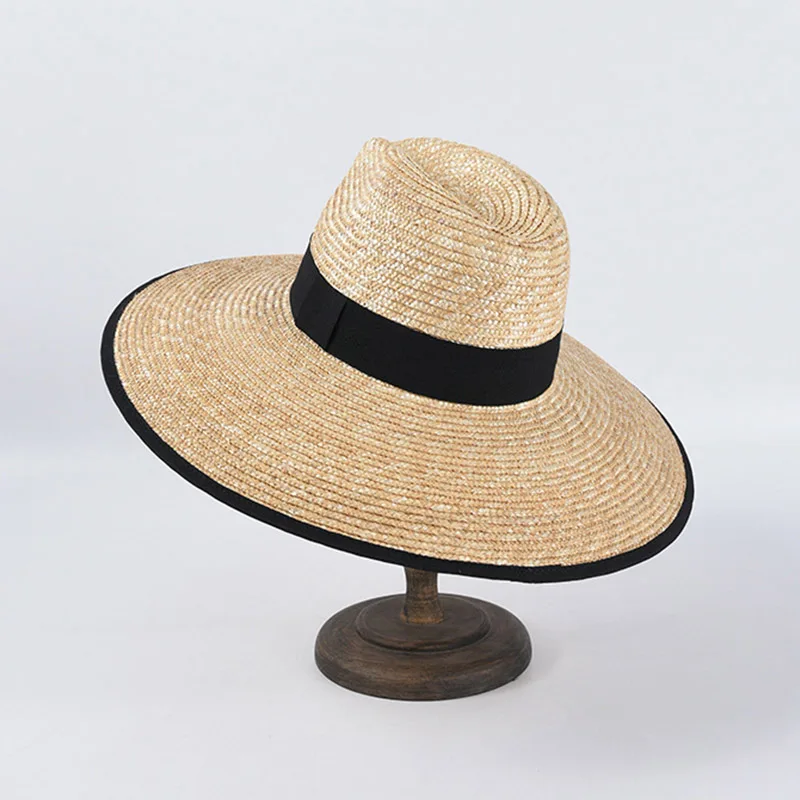 Модная мягкая соломенная шляпа UPF 50 + Современная Регулируемая пляжная от солнца