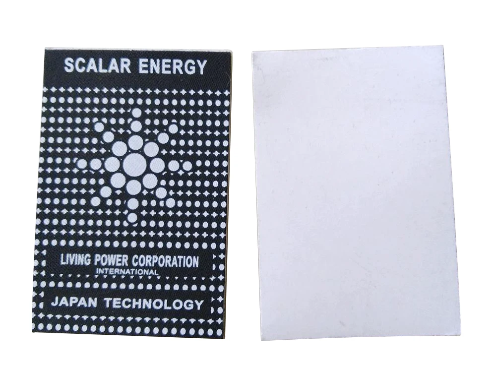 

Free shipping 1000pcs/lot Living power corporation Bio Scalar Energy Shield Anti-Radiation Sticker scalar energy chip
