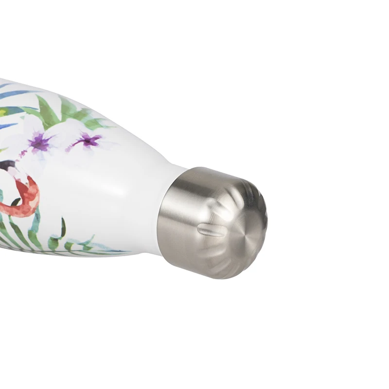 Фламинго Хрустальная бутылка для воды спортивная термос вода + бутылки кофейная