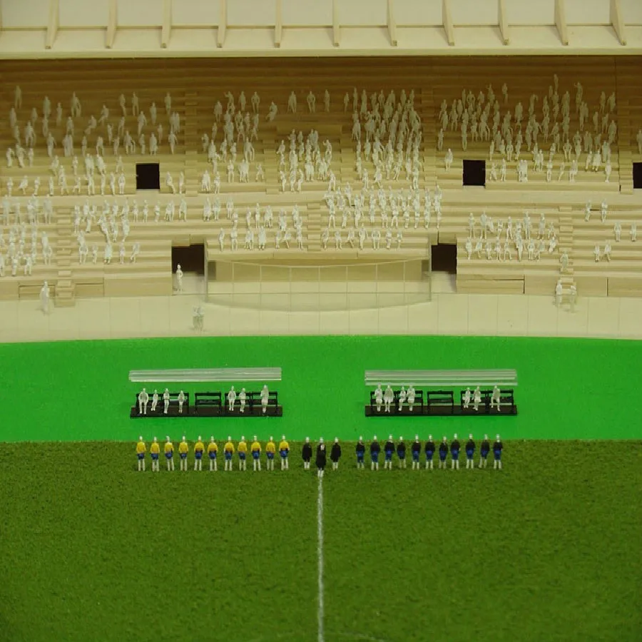 100 шт. 1: 200 миниатюрный Неокрашенный стол с песочным изображением создание