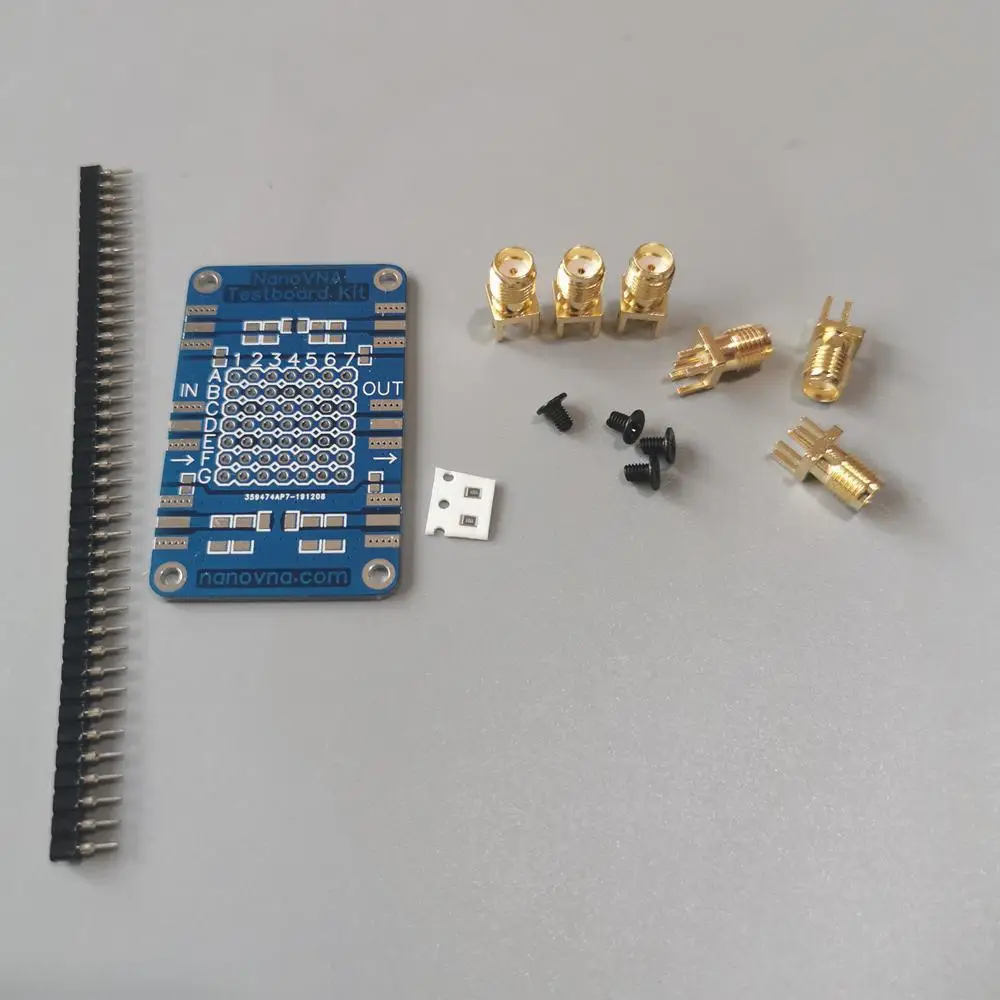 RF Demo Kit для NanoVNA VNA тестовая плата Vector сетевой тестовый фильтр аттенюатор|Детали и