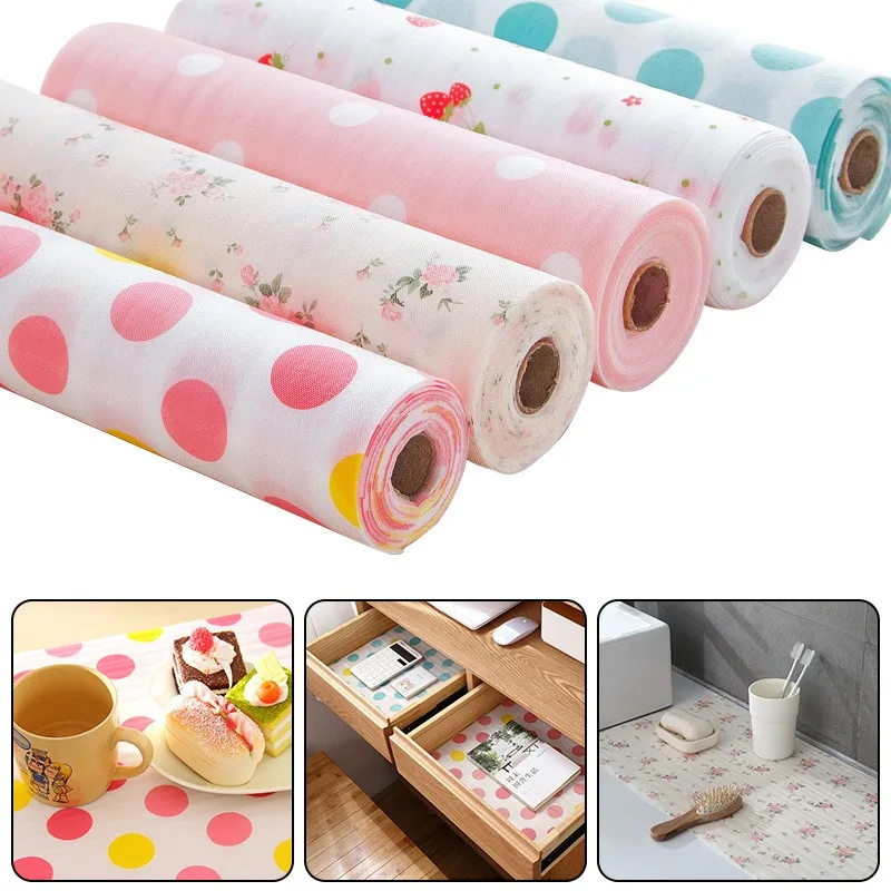 

Shelf Mat Refrigerator Liners Non-Slip Drawer Liner Moisture and Oil Proof Kitchen Table Liner Placemat