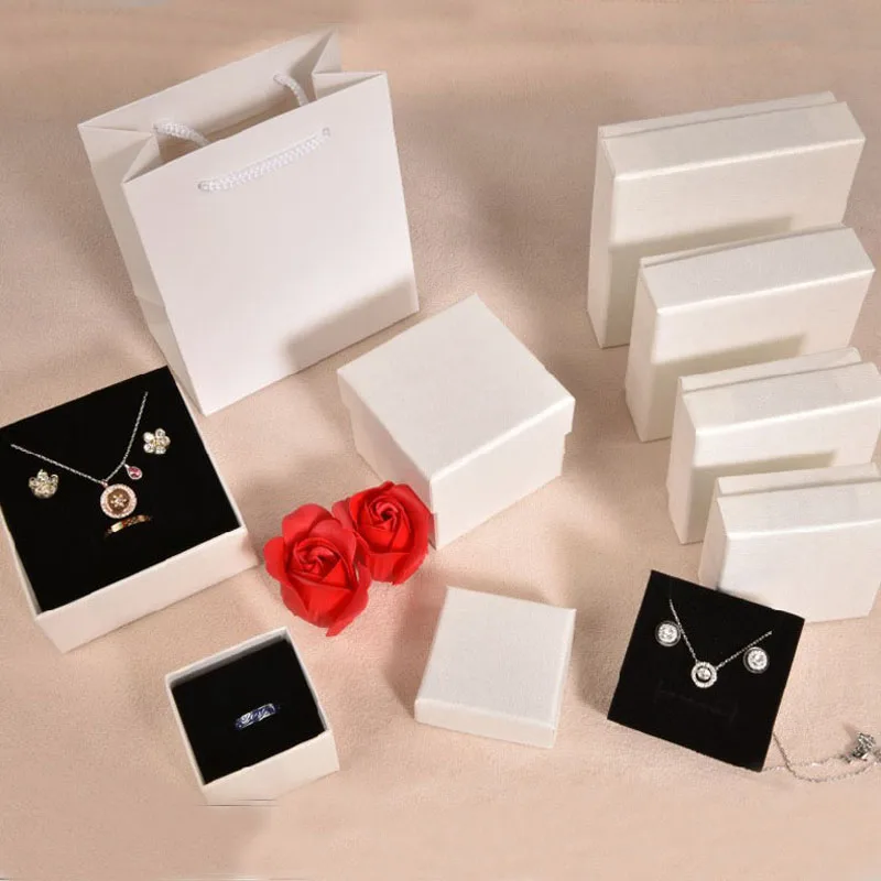 Высококачественный квадратный органайзер для ювелирных изделий коробка