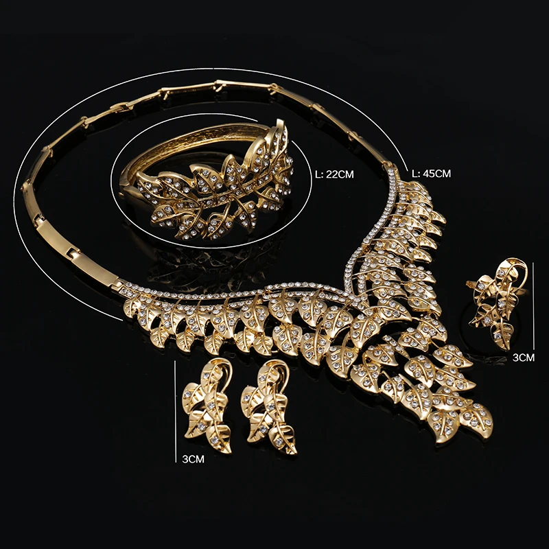 

Fani Fashion African Beads Jewelry Set Brand Dubai Gold Colorful Jewelry Sets Wholesale Nigerian Wedding Bridal Jewelry set