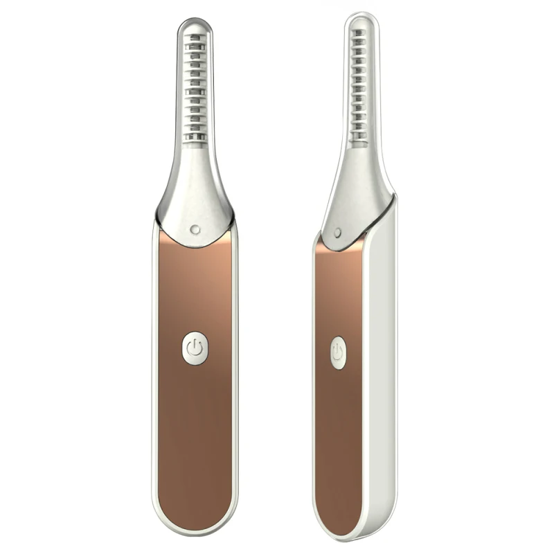

1Pcs USB Rechargeable Electric Heated Eyelash Curler Makeup Eye Lashes Heated Eyelash Curler Applicator Long Lasting Makeup Tool