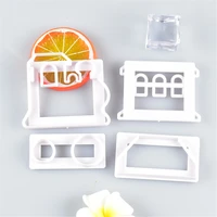 children train car style cake decoration printing cookie cutter biscuits mold soap stamp collecting for kitchen baking tool