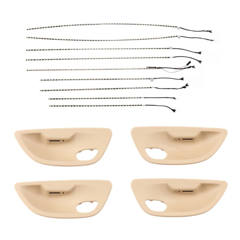 

XXFF для 5 серии F18 F10 декоративная рамка для автомобильной двери светло-светильник бого и оранжевого цвета