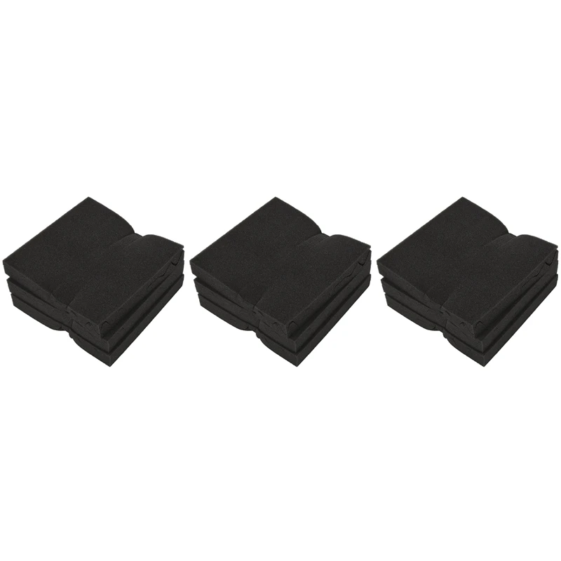 

18pcs 30X30X4CM Soundproofing Acoustic Foam Tiles Noise Sound-Absorbing
