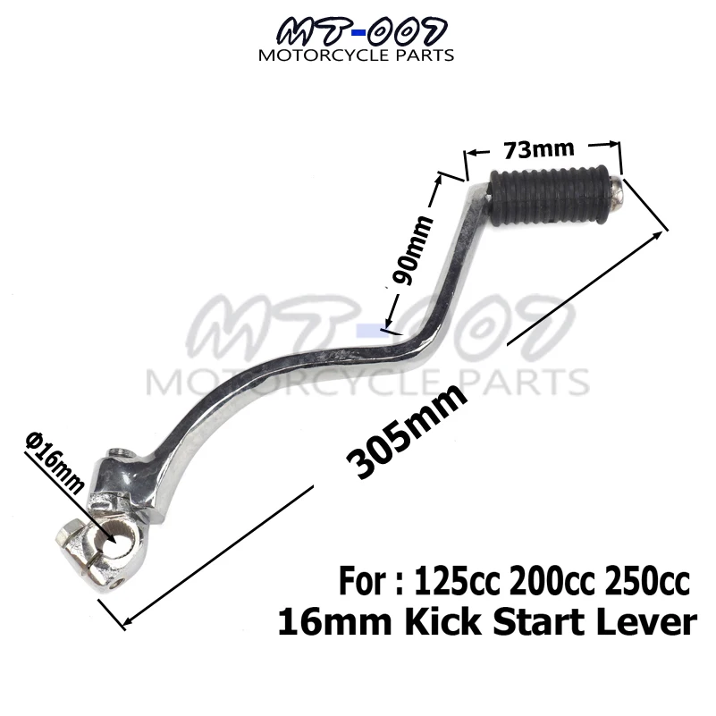 16 мм рычаг стартера для Suzuki GS125 GN125 и Chinese 125cc 150cc 200cc 250cc части двигателя