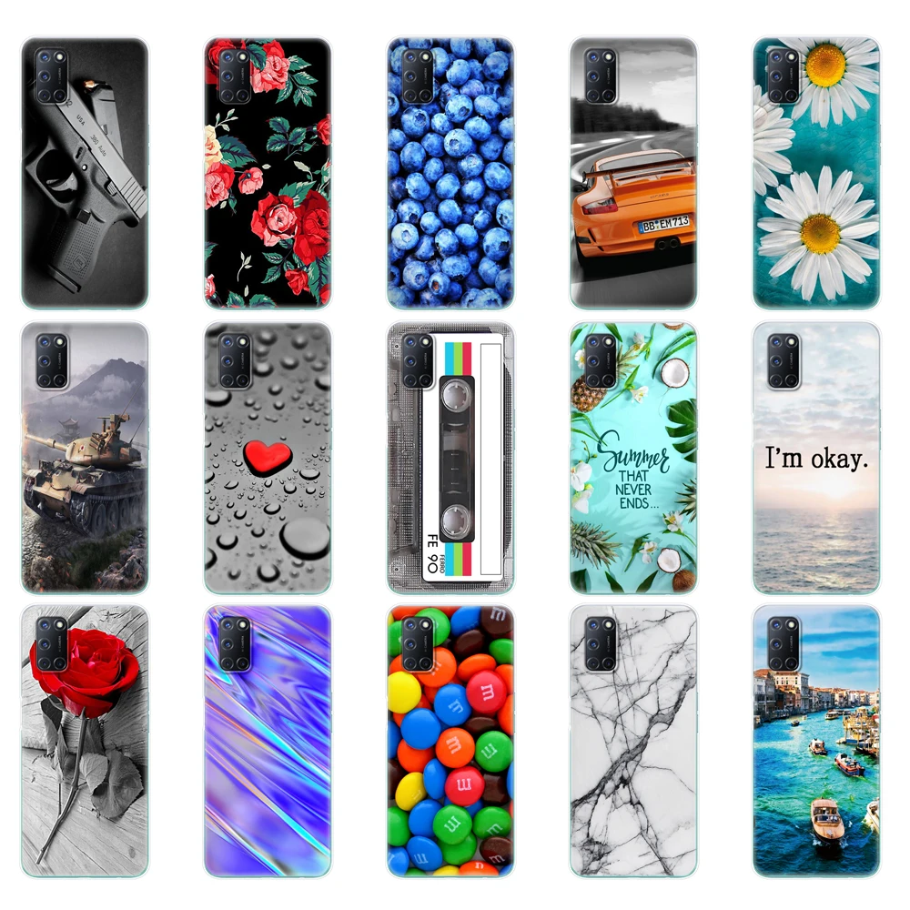 For OPPO A52 Case A92 A72 Case 6.5