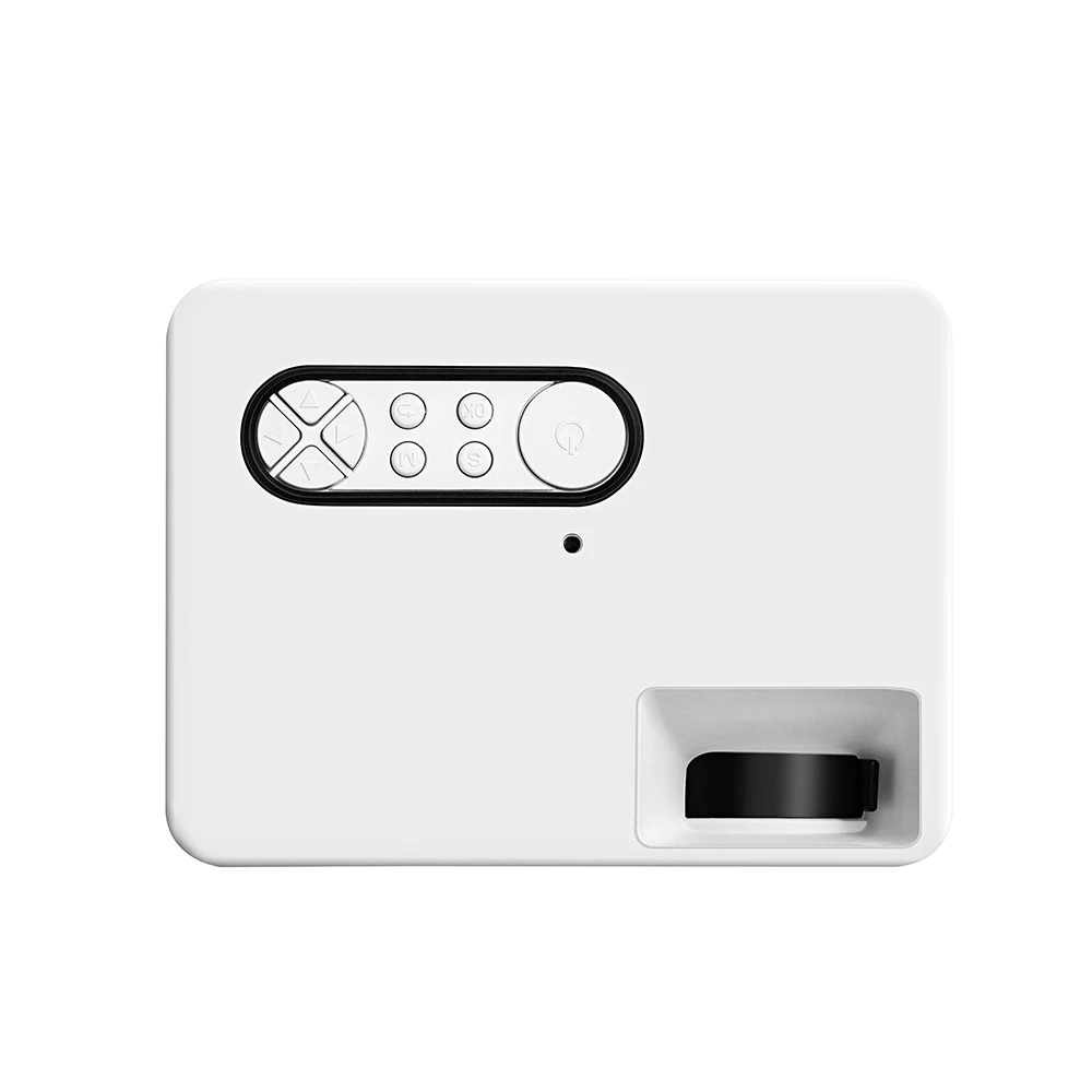 1080P мини проектор HD портативный светодиодный USB AV порт для офиса домашнего