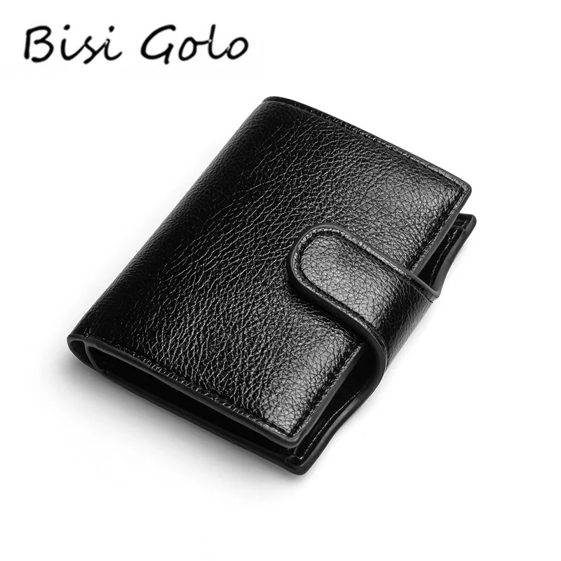 BISI GORO/2021 PU кожаный мужской кошелек для женщин маленький с кардхолдером и тонкий
