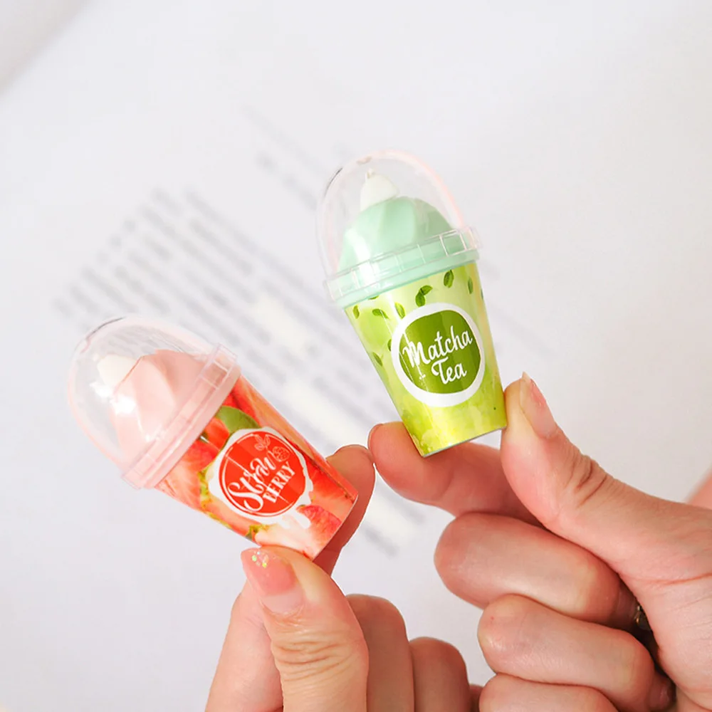 1 шт. мультяшная форма чашки для чая и молока пластмассовые коррекционные ленты