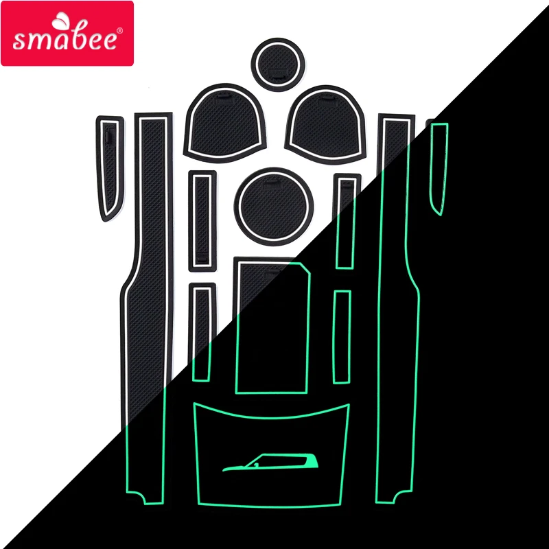 Smabee ворота Слот Кубок Pad для KIA Sorento 2009 2010 2011 2012 2013 держатель стаканов с защитой от