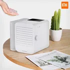 Портативный мини-кондиционер Xiaomi Microhoo 3 в 1, вентилятор водяного охлаждения с сенсорным экраном