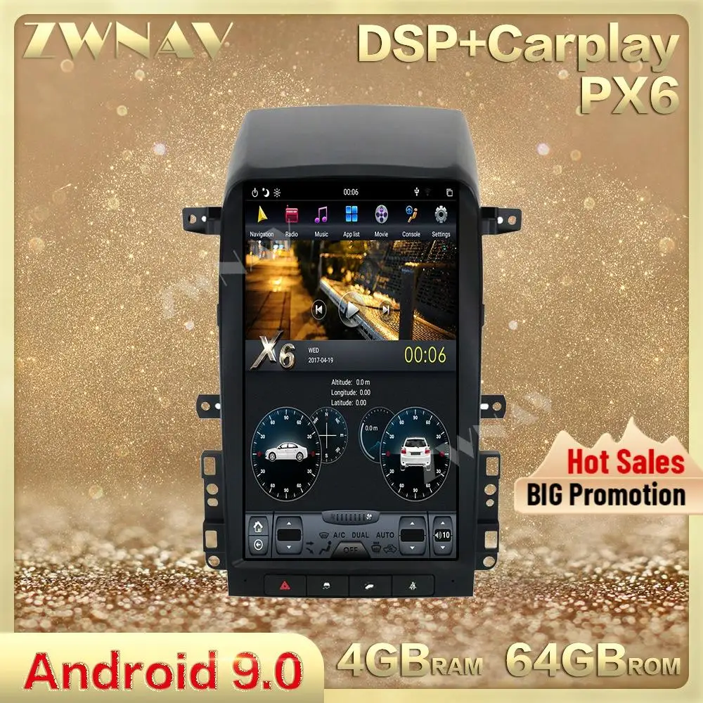 

vertical Tesla screen Android 9.0 Car multimedia For Chevrolet Captiva 2008-2012 Audio Video Radio Stereo GPS BT head unit 1 din