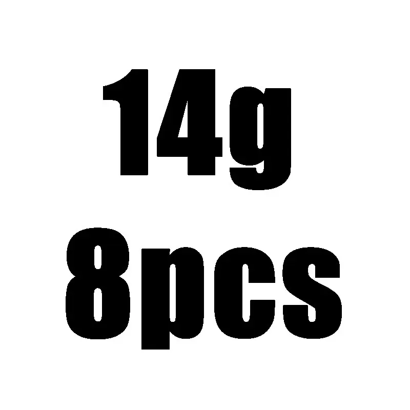 10 PSC/Lot New High Quality 1.5g/2g/3.5g/5g/7g/10g/14g/16g Lead Head Hook Jig Bait Fishing Hooks For Soft Lure Fishing Tackle - Цвет: 14g