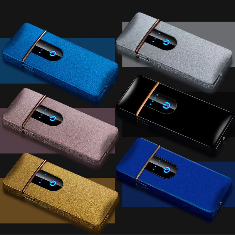 Зажигалка для сигарет сенсорный экран зажигалка компактный смарт датчик usb