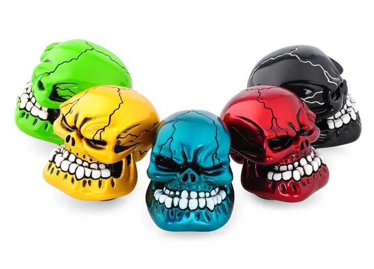 Универсальный ручной рычаг переключения передач плохой резной череп подходит