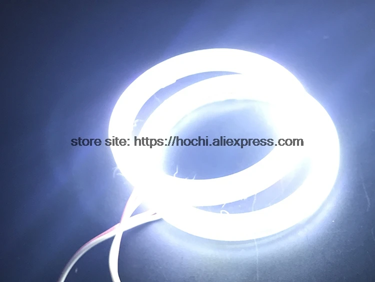 Для Volvo XC70 2008 2011 2012 2014 COB Светодиодный дневной светильник Белый Halo Cob Led Angel Eyes Ring Error