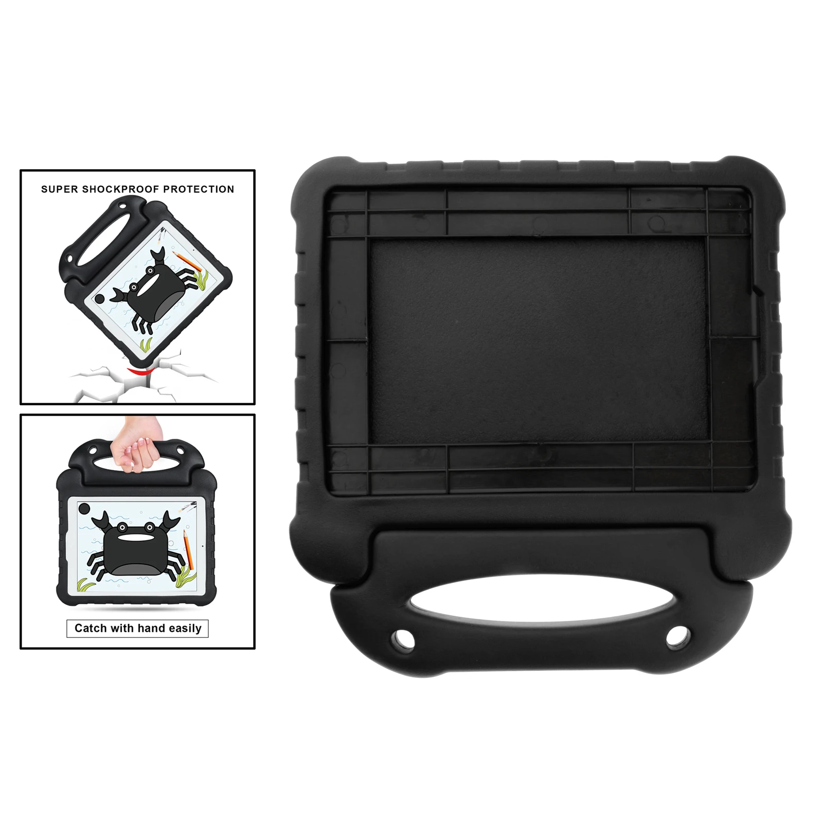 Легкий детский чехол из вспененного этиленвинилацетата для Apple iPad Air 2/Air с двойной