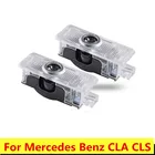 Для Mercedes Benz CLA CLS C218 W218 A207 C207 C117 Декор гаджеты 12V Led двери автомобиля лазерный проектор светильник Добро пожаловать плафон лампы