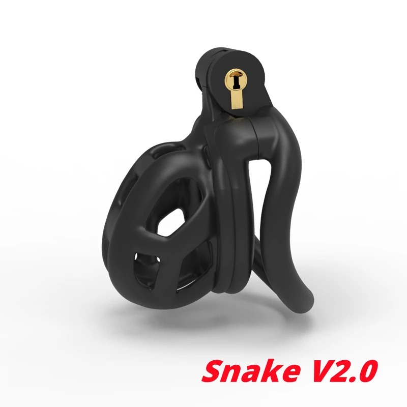 Мамба змея V2.0 клетка для члена 3D печатная на заказ целомудрие устройство легкое
