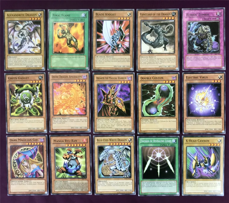 YU GI OH Дуэль Монстры английская карта юги Муто Полное издание Коллекционная