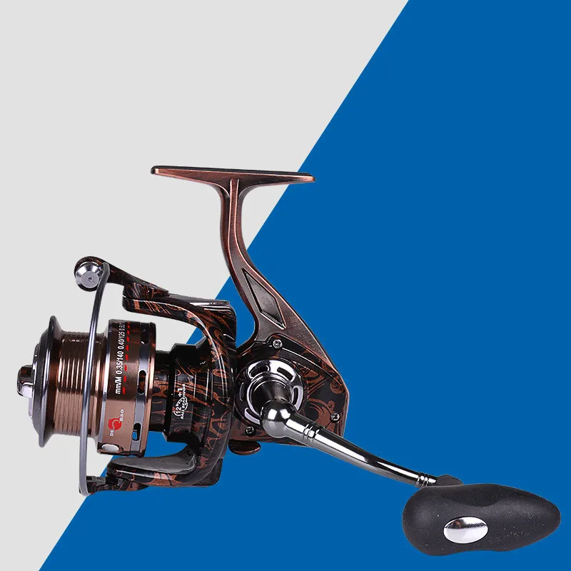 

Gift Stainless Steel 13B Ball Metalline Cup Long Short Big Spinning Fishing Reels RS4000-7000 Ocean Beach Fishing Stream