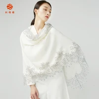 %e2%98%85brocade floor euramerican fashion ins wool scarf female warm winter joker amphibious long lace shawls qiu dong