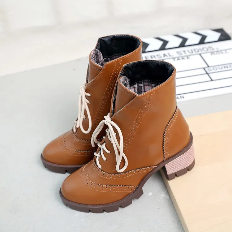 Сапоги большого размера женская обувь Ботинки martin для женщин женские ботинки