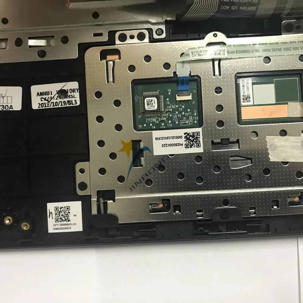 

5CB0R08815 ORIGINAL LENOVO Flex 6-14IKB (81EM000GUS) YOGA530-14 Yoga530-14IKB (81EK) PALMREST KEYBOARD TOUCHPAD FINGERPRINT