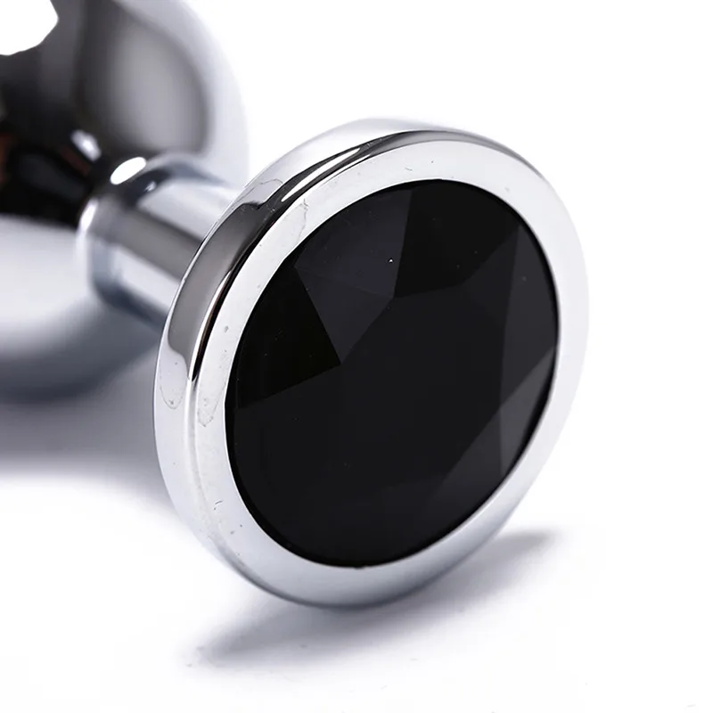 Сексуальные ювелирные изделия для тела с металлической анальной пробкой из