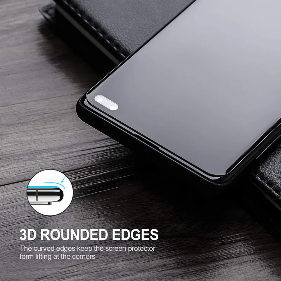 3D изогнутое антишпионское закаленное стекло для Samsung Galaxy Note 20 Ultra S10 S9 S8 S20 + Plus