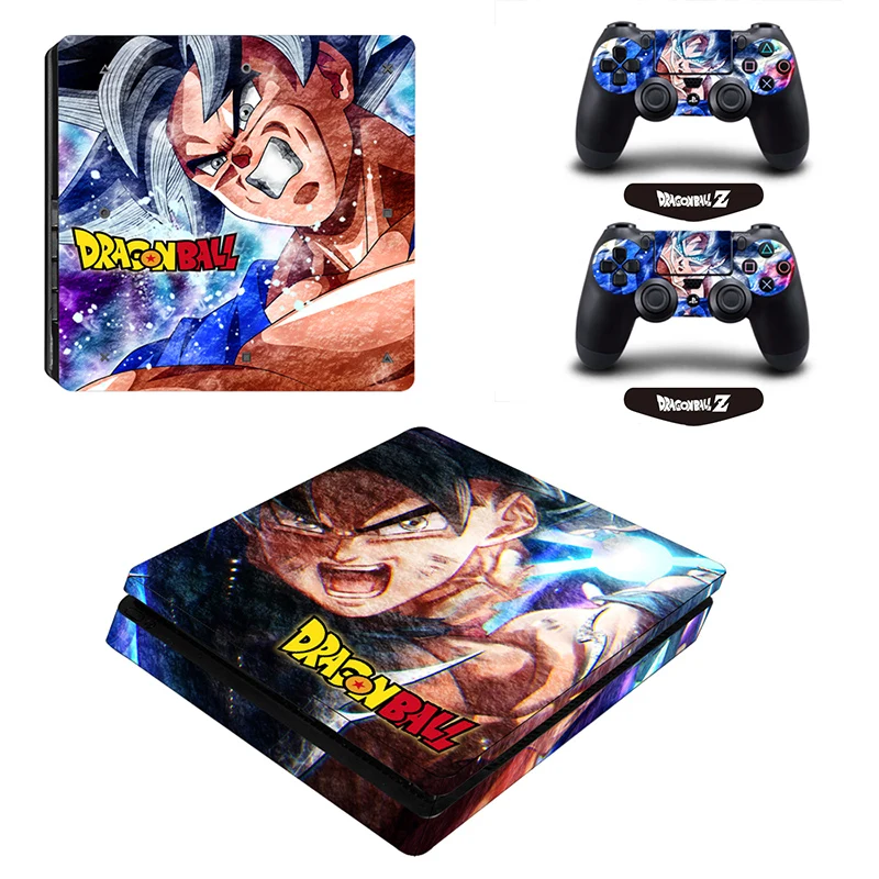 ARRKEO Dragon Ball Сон Гоку Защитная Наклейка Обложка кожи Стикеры для playstation 4 PS4 Slim