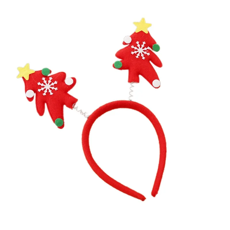 Рождественское украшение Оленьи Рога головная повязка Новогодняя вечеринка