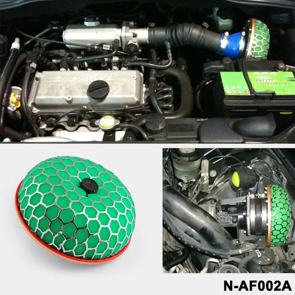 Универсальный воздушный фильтр 80 мм/100 мм с грибовидной головкой для гоночного