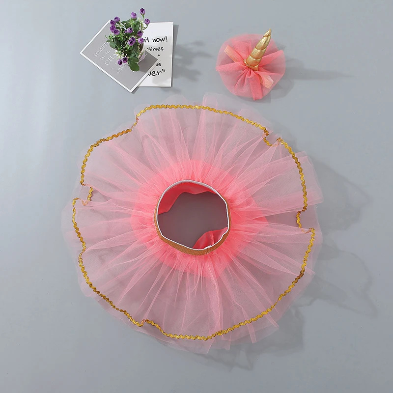 2 предмета юбка пачка для маленьких девочек фантастический Экстра пушистый