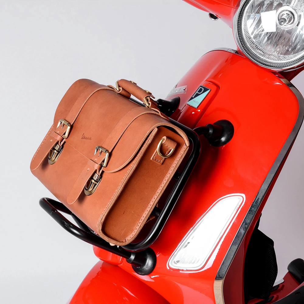 Винтажные мотоциклетные Vespa мотоциклетные седельные сумки кожаная сумка для багажа сумки передний инструмент чехол для Vespa GTS300 Sprint Primavera