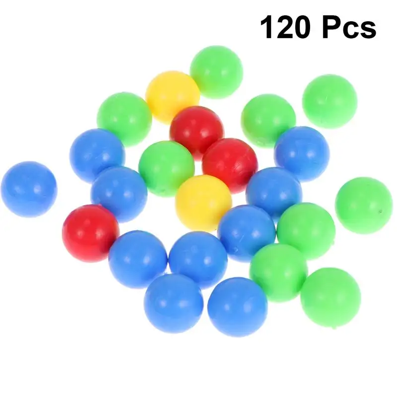 5 bolsas de bolas de repuesto para juegos de 120 unidades, cuentas de pl&aacute;stico coloridas para juegos compatibles con hipop&oacute;grafos hungros, cuentas para inglete-0