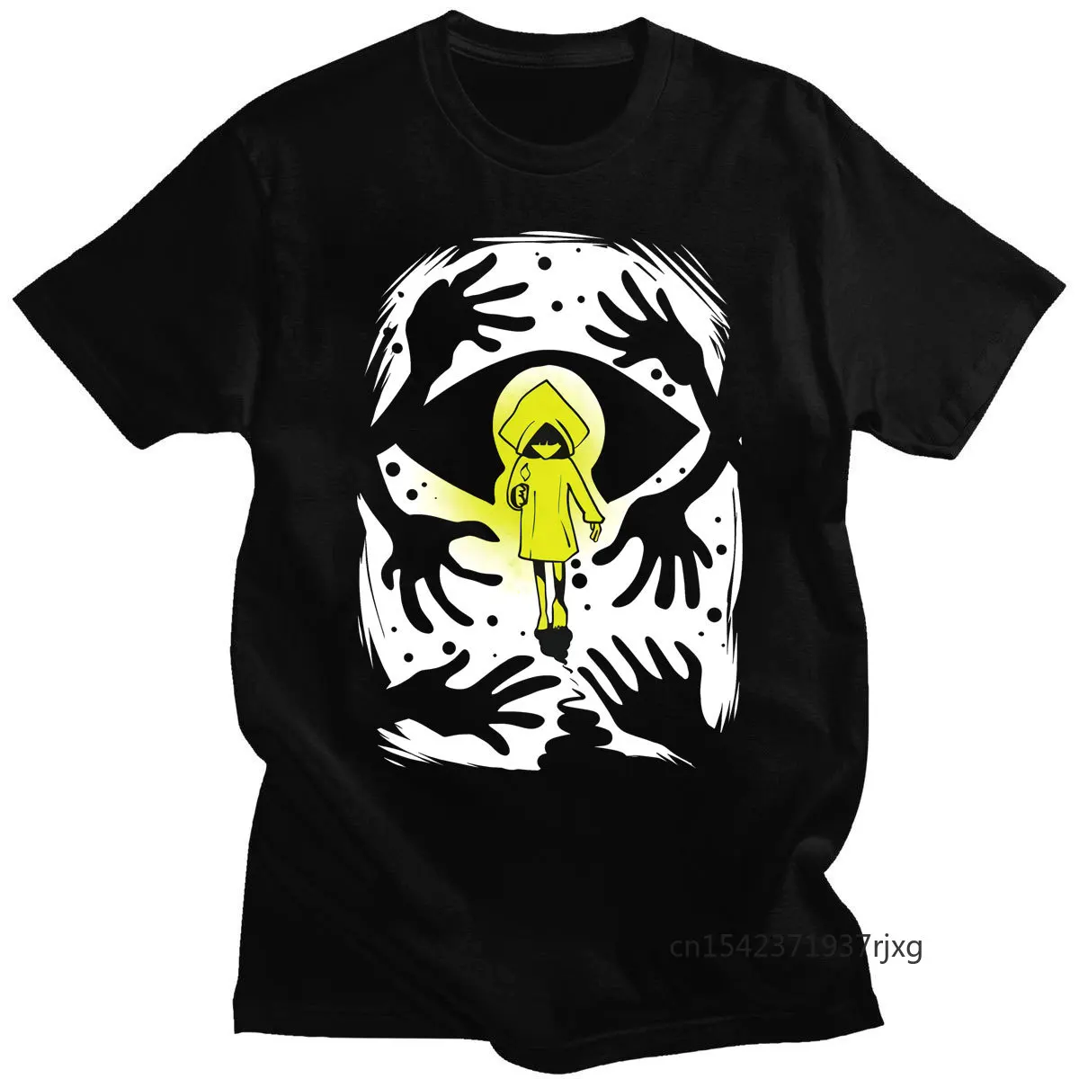 

Game Little Nightmares Fashion Print Tshirt Lovely Cartoon Pattern Casual Street Vintage Clothing Short Sleeve T-shirt