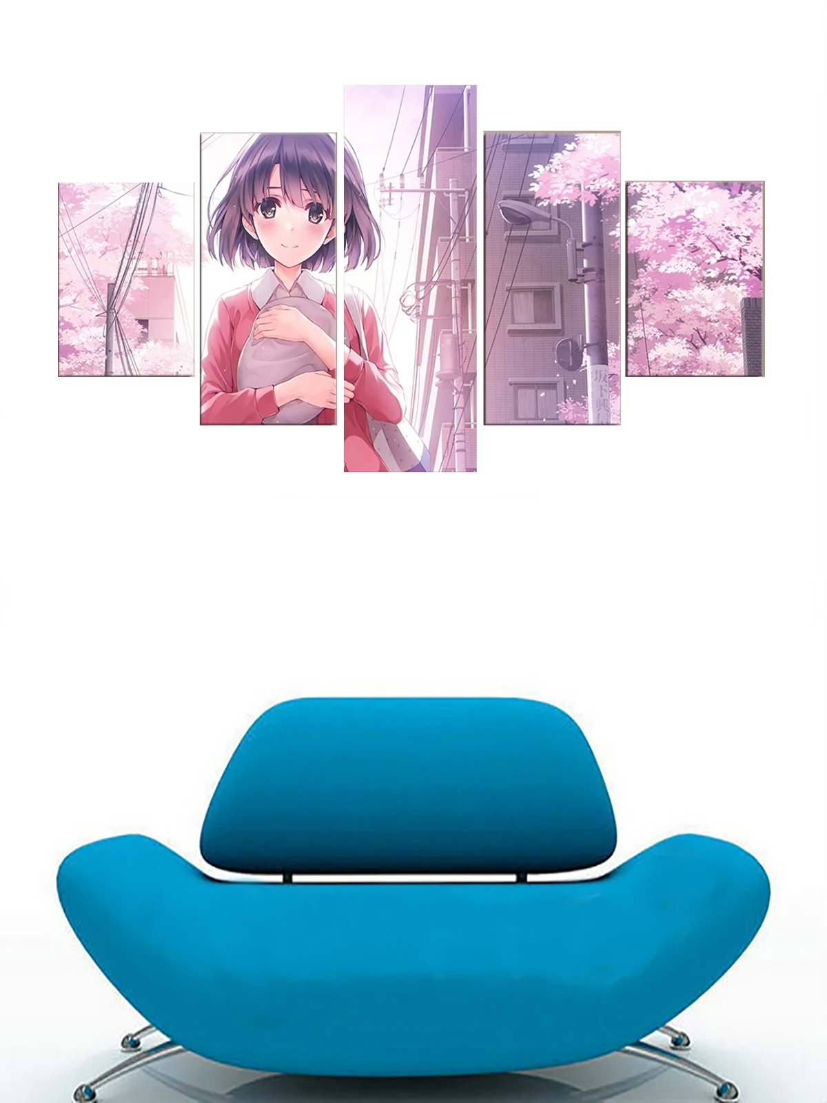 Настенная художественная картина Katou Megumi аниме для дома произведение искусства 5