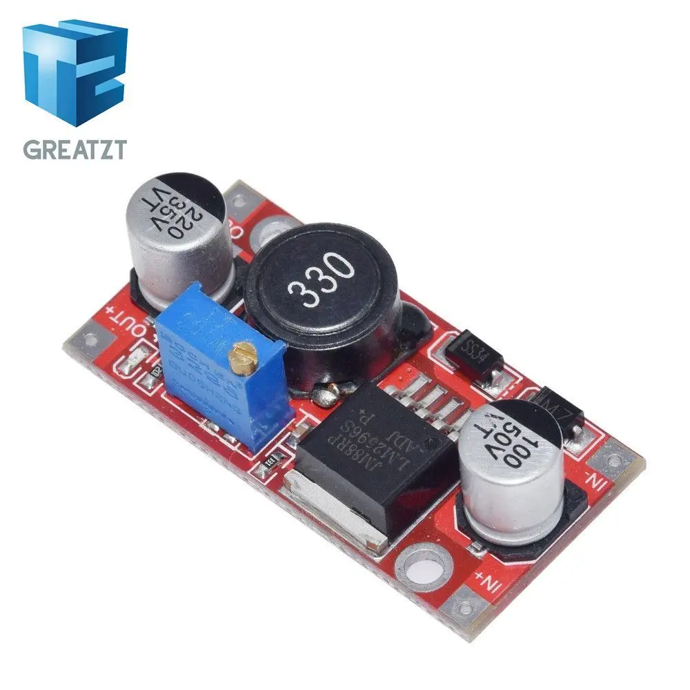 Высокое качество 3A Регулируемый DC-DC LM2596 LM2596S вход 4 V-35 V Выход 1,23 V-30 В постоянного тока dc понижающий Питание Регулятор модуль