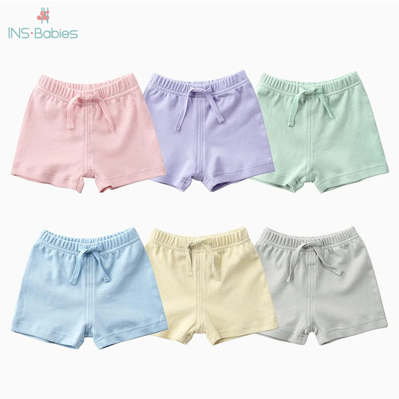 Новые летние шорты для девочек и мальчиков модная короткая летняя хлопковая