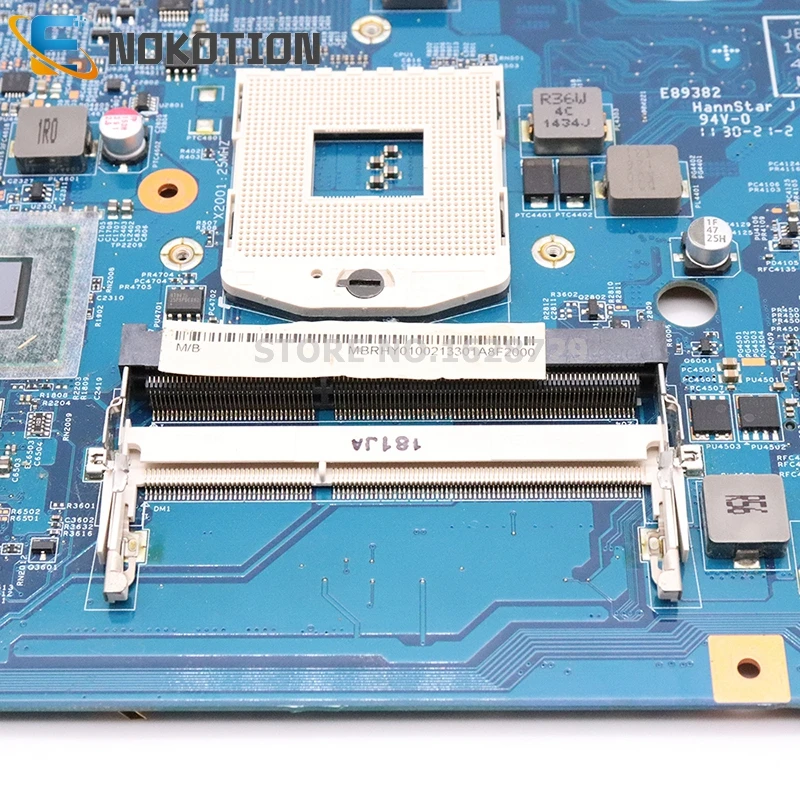 Материнская плата NOKOTION MBRHY01002 48.4IQ01.041 для ноутбука Acer aspire 4750 4750G 4755G HM65 DDR3 GT520M GPU |