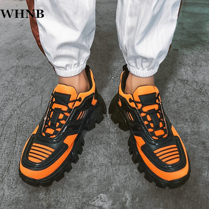 

WHNB Popular Men Casual Shoes Trainers Male Sapato Masculino Walking Sneakers Krasovki Light Men Shoes
