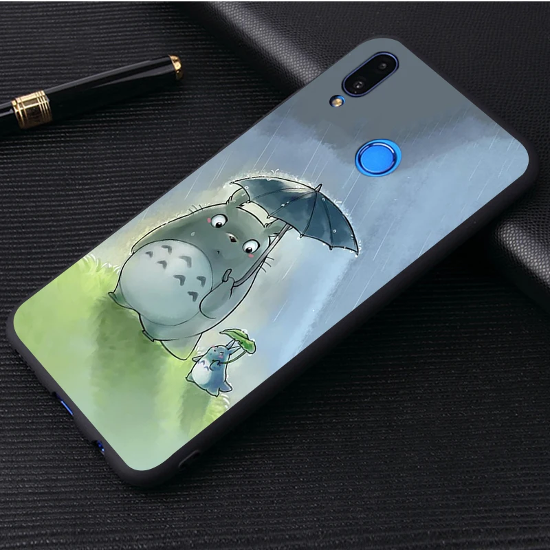 Черный силиконовый чехол для телефона My Neighbor Totoro honor 30 20 Pro 8 8X 9 10 Lite Mate