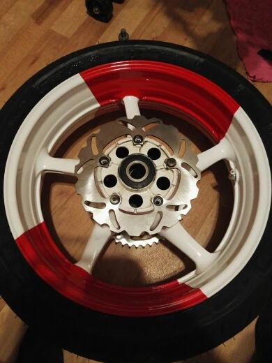 

BIKINGBOY Rear Brake Disc Disk Rotor For Yamaha YZF R1 04-19 YZF-R1 2004-2019 YZF R6 03-19 YZF-R6 2003-2019 YZF R6S 2003-2008