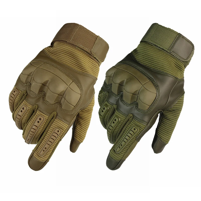 Перчатки военные многофункциональные тактические боевые митенки с твердыми